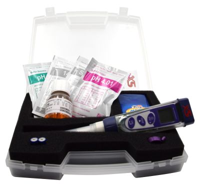 XS PC 6 Tester im Tragekoffer  –  Multiparameter Tester zur Bestimmung  des pH/mV/Redox/Leitfähigkeit/TDS/Salzgehalt/Temp. Wert